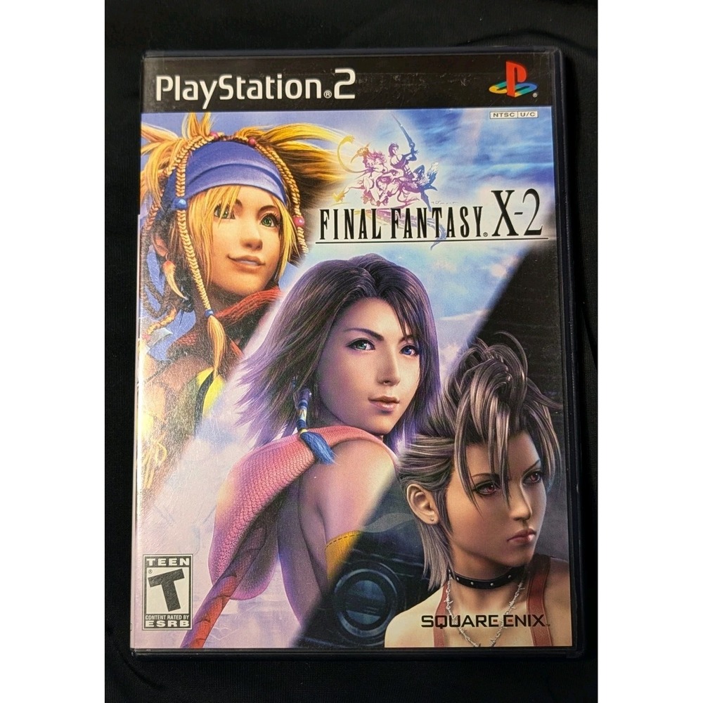 Final Fantasy X-2 PS2 Game Complete CIB Original Case Manual Tested PlayStation